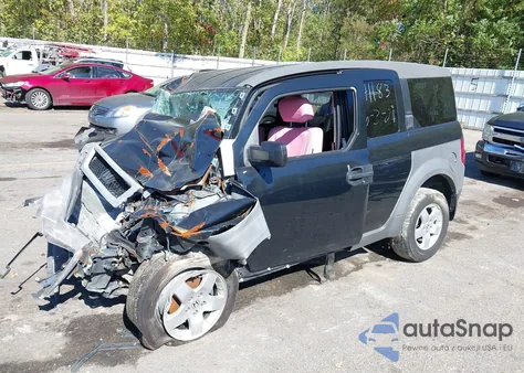 2003 Honda Element Ex from USA, damaged, VIN 5J6YH28503L019846